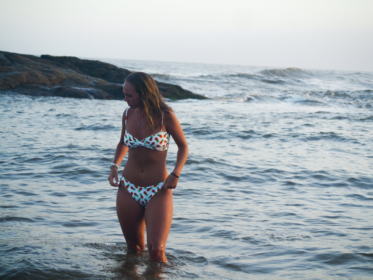 Patterned Bikini Bottoms