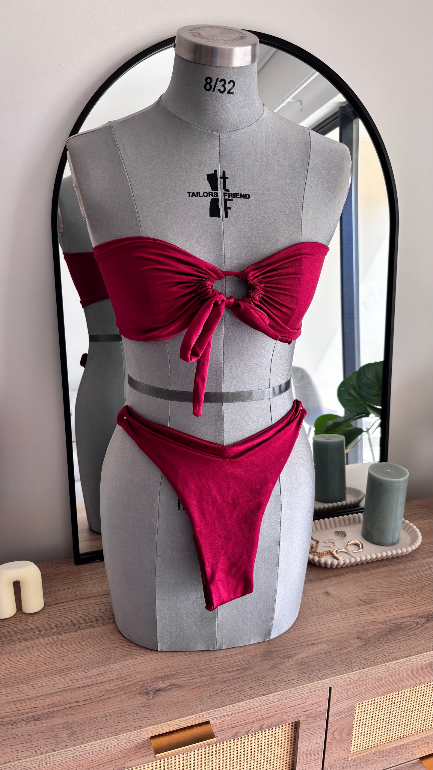 Just a Girl Top and Slay Bottoms S